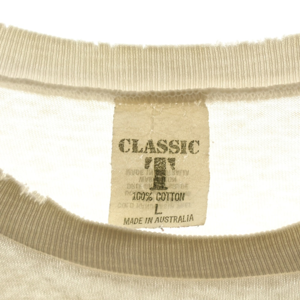 VINTAGE(ヴィンテージ) 00s VINTAGE THE5678's ヴィンテージ プリント クルーネック 半袖Tシャツ カットソー ホワイト
