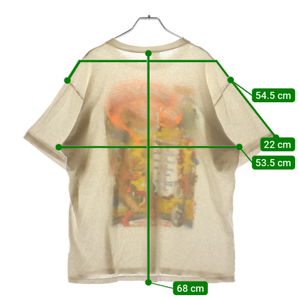 VINTAGE(ヴィンテージ) 00s VINTAGE THE5678's ヴィンテージ プリント クルーネック 半袖Tシャツ カットソー ホワイト