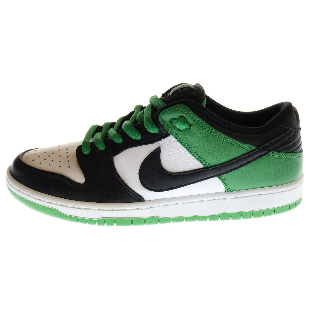 NIKE SB(ナイキエスビー) DUNK LOW PRO CLASSIC GREEN ダンク プロ クラシックグリーン ローカットスニーカー グリーン/ブラック US9.5/27.5cm BQ6817-302