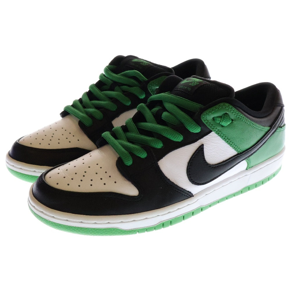 NIKE SB(ナイキエスビー) DUNK LOW PRO CLASSIC GREEN ダンク プロ クラシックグリーン ローカットスニーカー グリーン/ブラック US9.5/27.5cm BQ6817-302