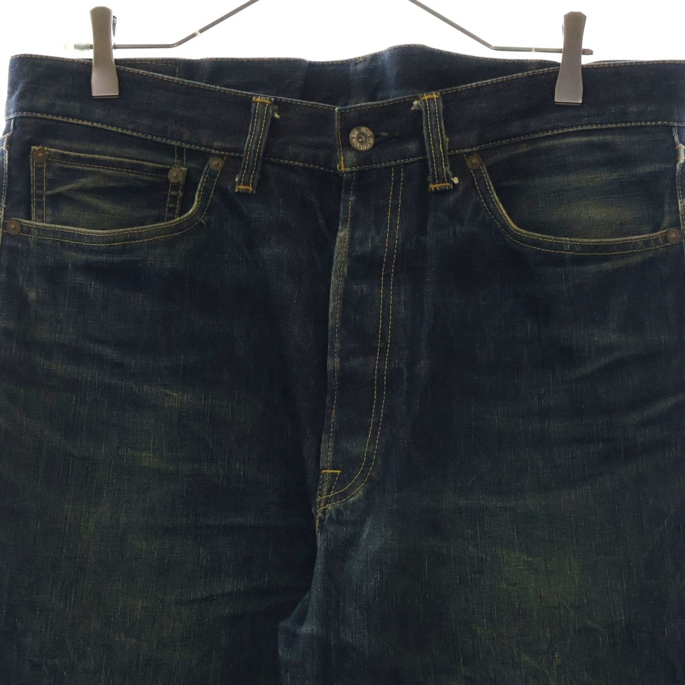 TENDERLOIN(テンダーロイン) T-RIDERS E DENIM PANTS K7 シンチバック ボタンフライ デニムパンツ インディゴ