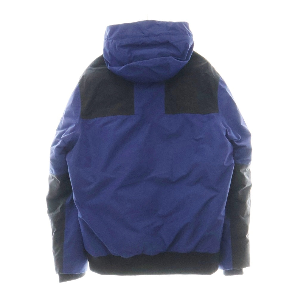 THE NORTH FACE(ザノースフェイス) NEWINGTON DOWN JACKET ニューイントン ジップアップ ナイロン ダウンジャケット ブルー/ブラック NF0A3XDY