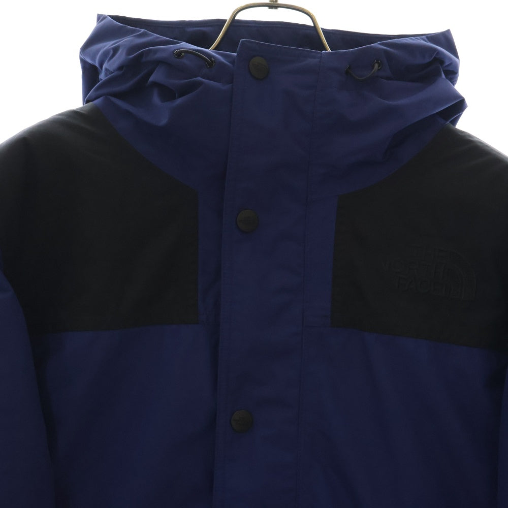 THE NORTH FACE(ザノースフェイス) NEWINGTON DOWN JACKET ニューイントン ジップアップ ナイロン ダウンジャケット ブルー/ブラック NF0A3XDY
