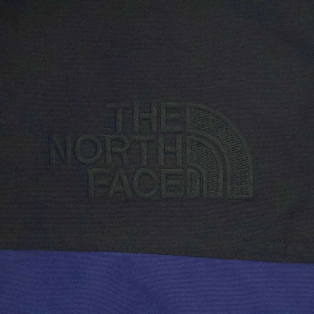 THE NORTH FACE(ザノースフェイス) NEWINGTON DOWN JACKET ニューイントン ジップアップ ナイロン ダウンジャケット ブルー/ブラック NF0A3XDY