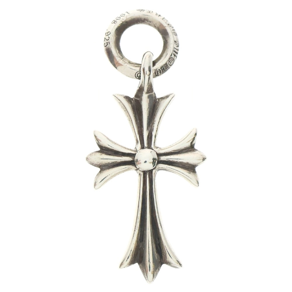 CHROME HEARTS(クロムハーツ) TINY CH CROSS タイニーCHクロス チャーム ネックレストップ シルバー BCA382