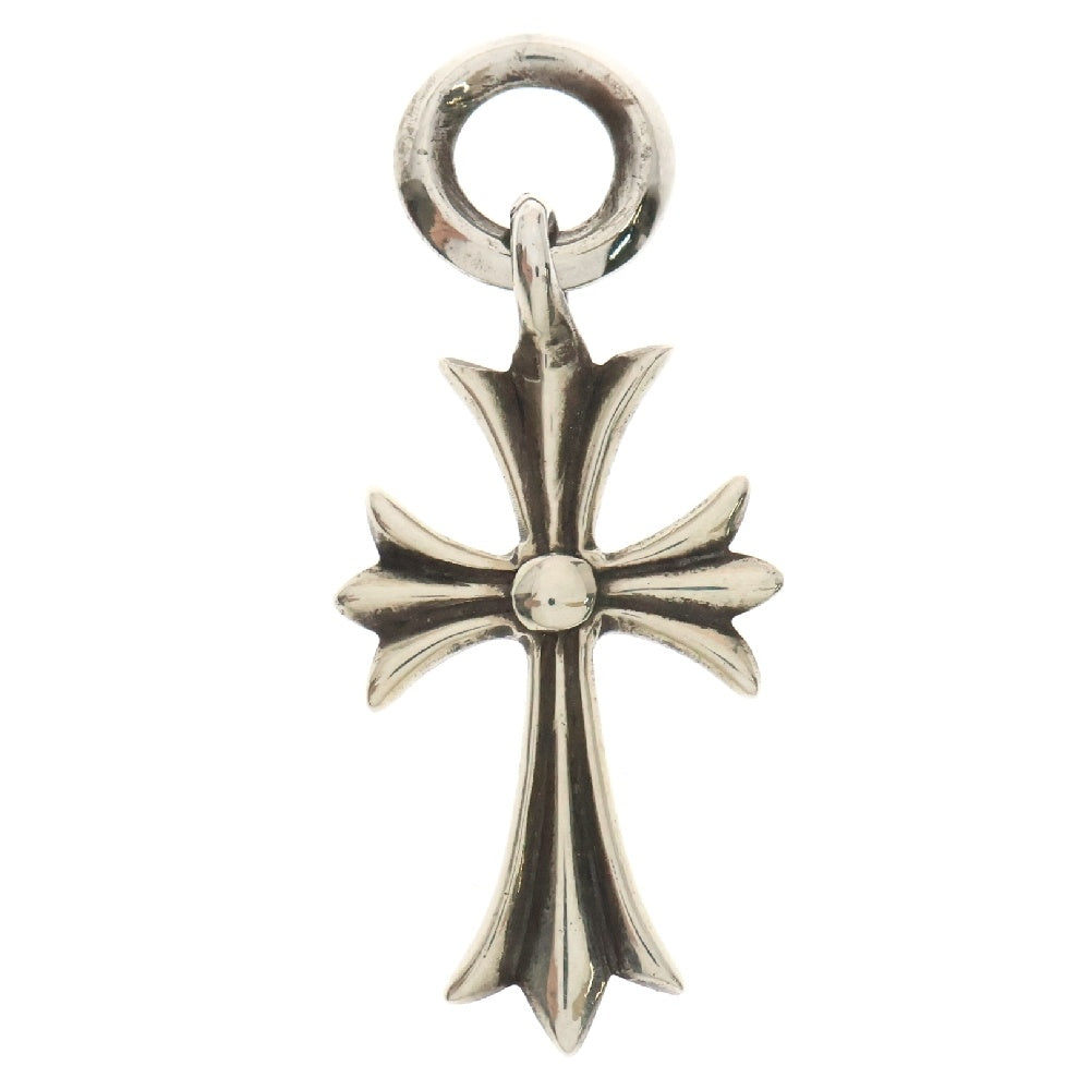 CHROME HEARTS(クロムハーツ) TINY CH CROSS タイニーCHクロス チャーム ネックレストップ シルバー BCA382