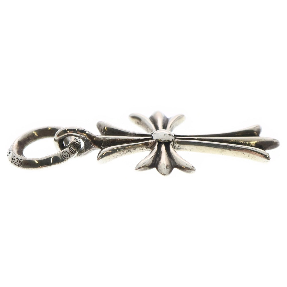 CHROME HEARTS(クロムハーツ) TINY CH CROSS タイニーCHクロス チャーム ネックレストップ シルバー BCA382