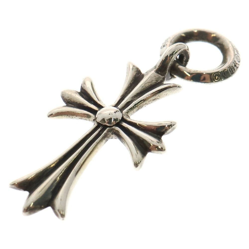 CHROME HEARTS(クロムハーツ) TINY CH CROSS タイニーCHクロス チャーム ネックレストップ シルバー BCA382
