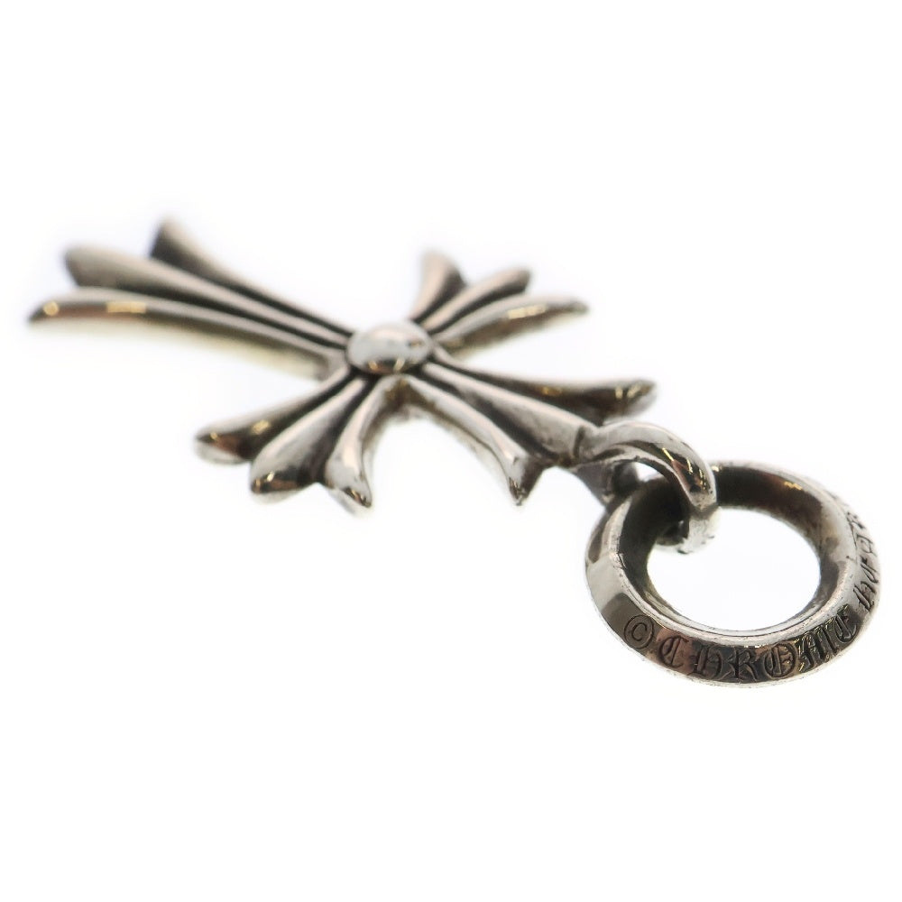 CHROME HEARTS(クロムハーツ) TINY CH CROSS タイニーCHクロス チャーム ネックレストップ シルバー BCA382