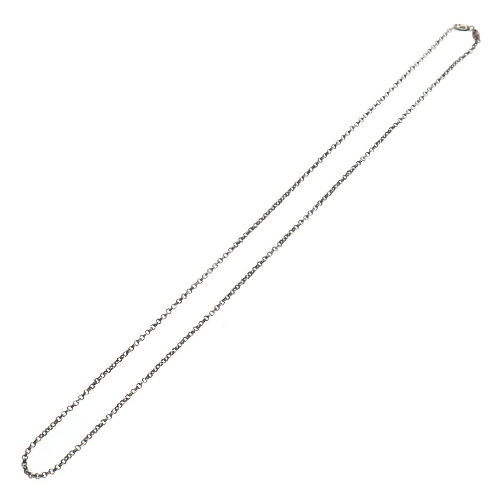 CHROME HEARTS(クロムハーツ) NECKCHAIN R24 ロールチェーンネックレス 24inch シルバー BCA085