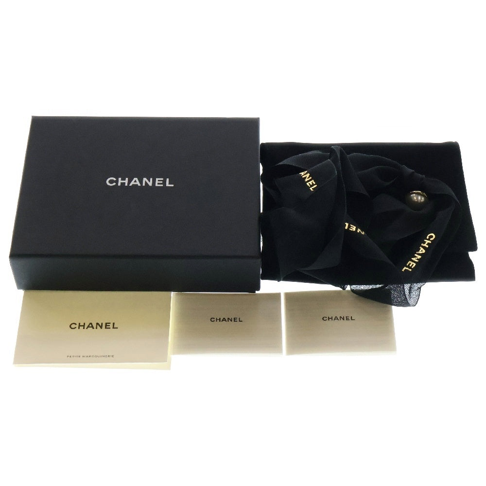 CHANEL(シャネル) チェッカーフラッグ イヤーエンドギフト ココマーク キャンバス ミニ チェーン ショルダーバッグ ベージュ ランダムシリアル ベージュ