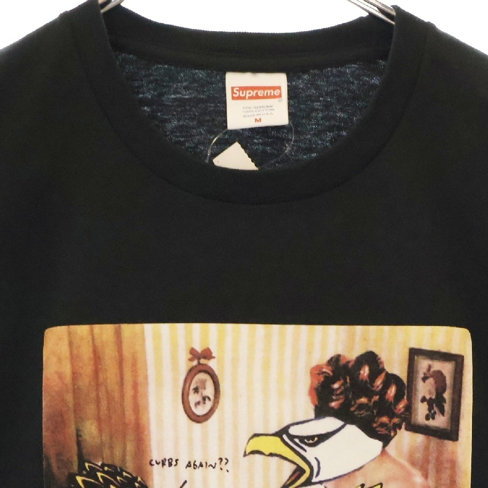 SUPREME(シュプリーム) 22SS×ANTIHERO Curbs Tee アンタイヒーロー カーブス 半袖Tシャツカットソー ブラック