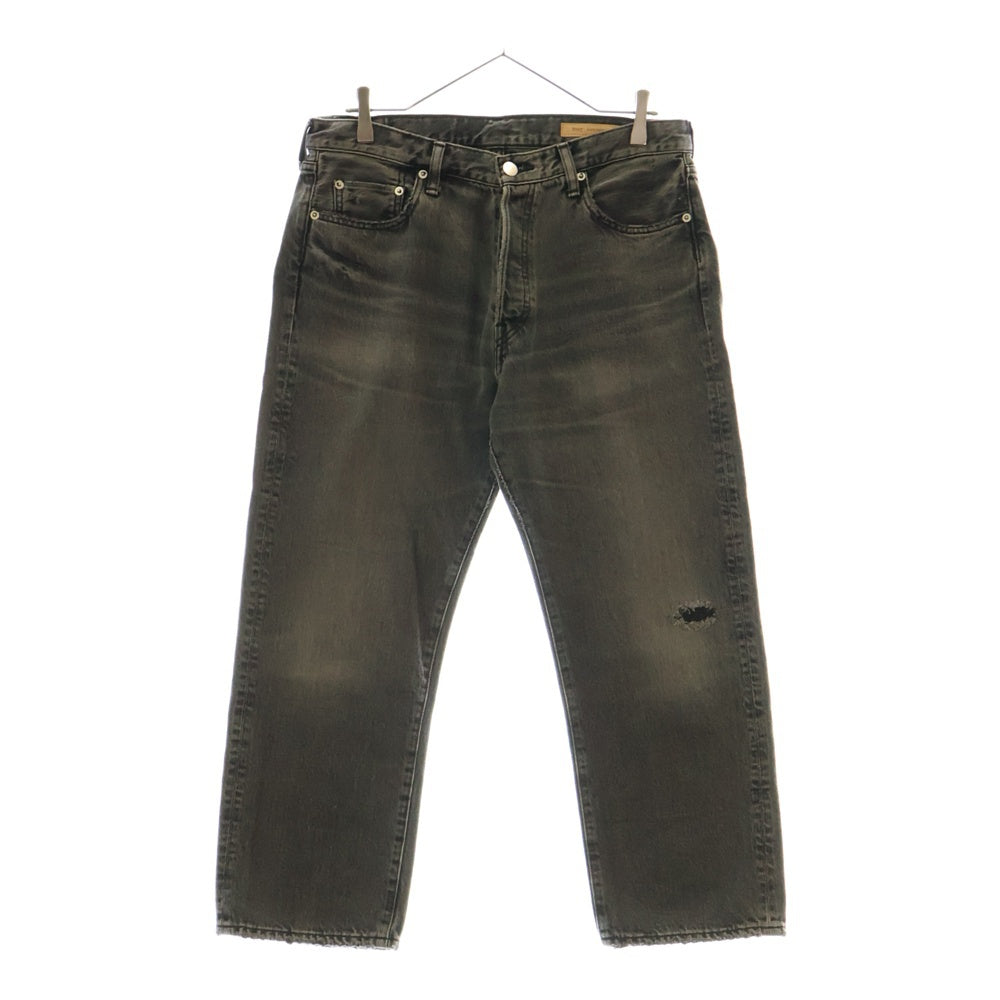 RHC Ron Herman(アールエイチシー ロンハーマン) Milton Denim Pants ミルトン ストレート デニムパンツ ブラック 3320600101
