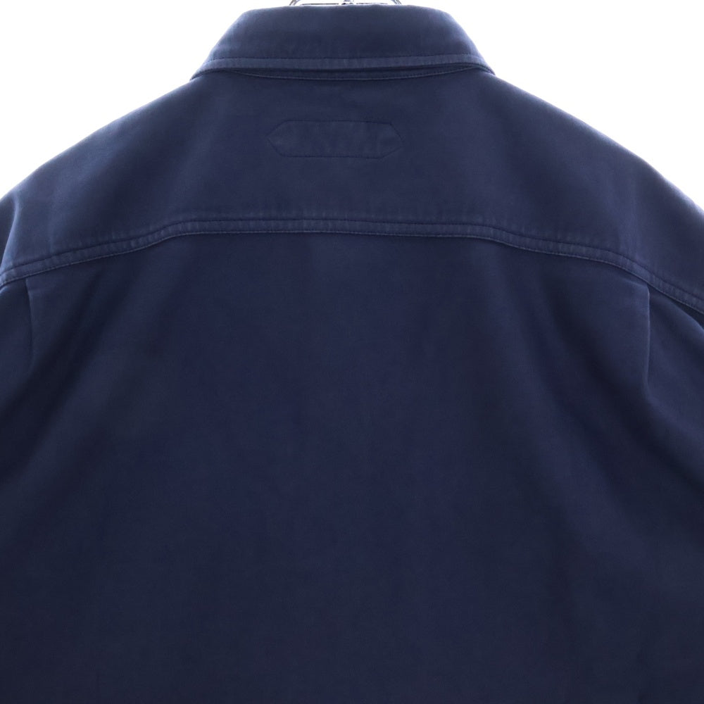 TOM FORD(トムフォード) コットン ミリタリー 長袖シャツ ジャケット ネイビー 2FT699