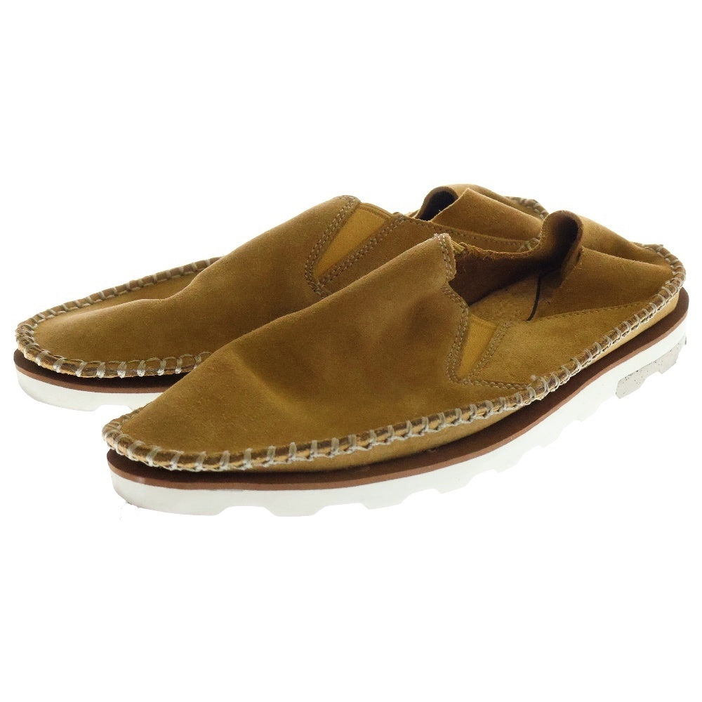 Clarks(クラークス) Dakin Step デーキンステップ スウェードレザー スリッポン サンダル ブラウン 26117099
