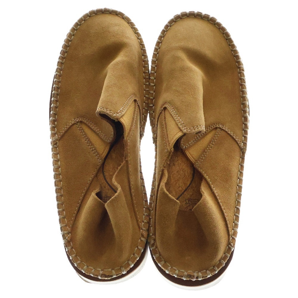 Clarks(クラークス) Dakin Step デーキンステップ スウェードレザー スリッポン サンダル ブラウン 26117099
