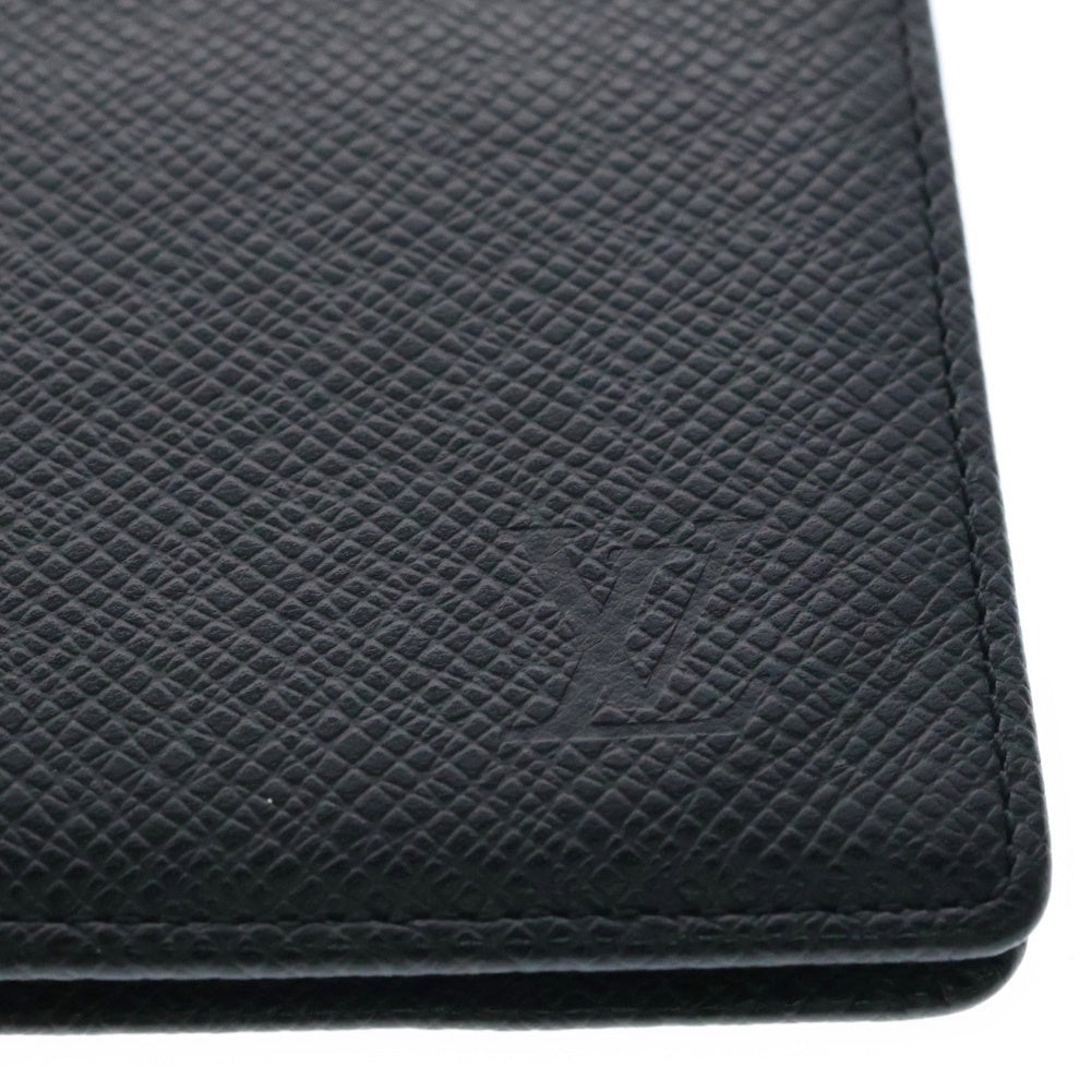 LOUIS VUITTON(ルイヴィトン) ポルト バルール カルトクレディ タイガ アルトワーズ レザー ロングウォレット 二つ折り 長財布 ブラック M30392 MI0056