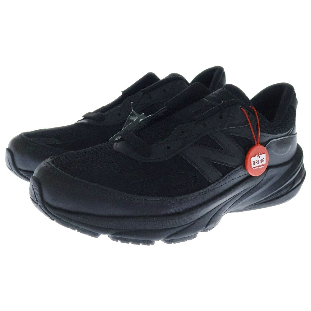 New Balance(ニューバランス) U990CG6 ×Comme Des GARCONS HOMME 990V6 コムデギャルソンオム メッシュ ローカットスニーカー ブラック US9/27cm