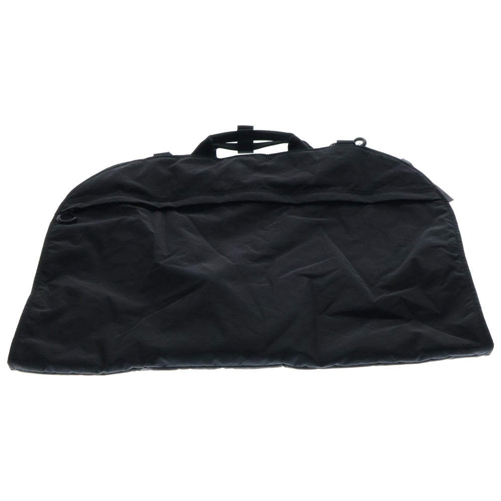 Y-3(ワイスリー) 19AW SUIT CARRIER ロゴプリント ナイロン スーツキャリアー ショルダーストラップ付き ガーメント ブラック FH9256