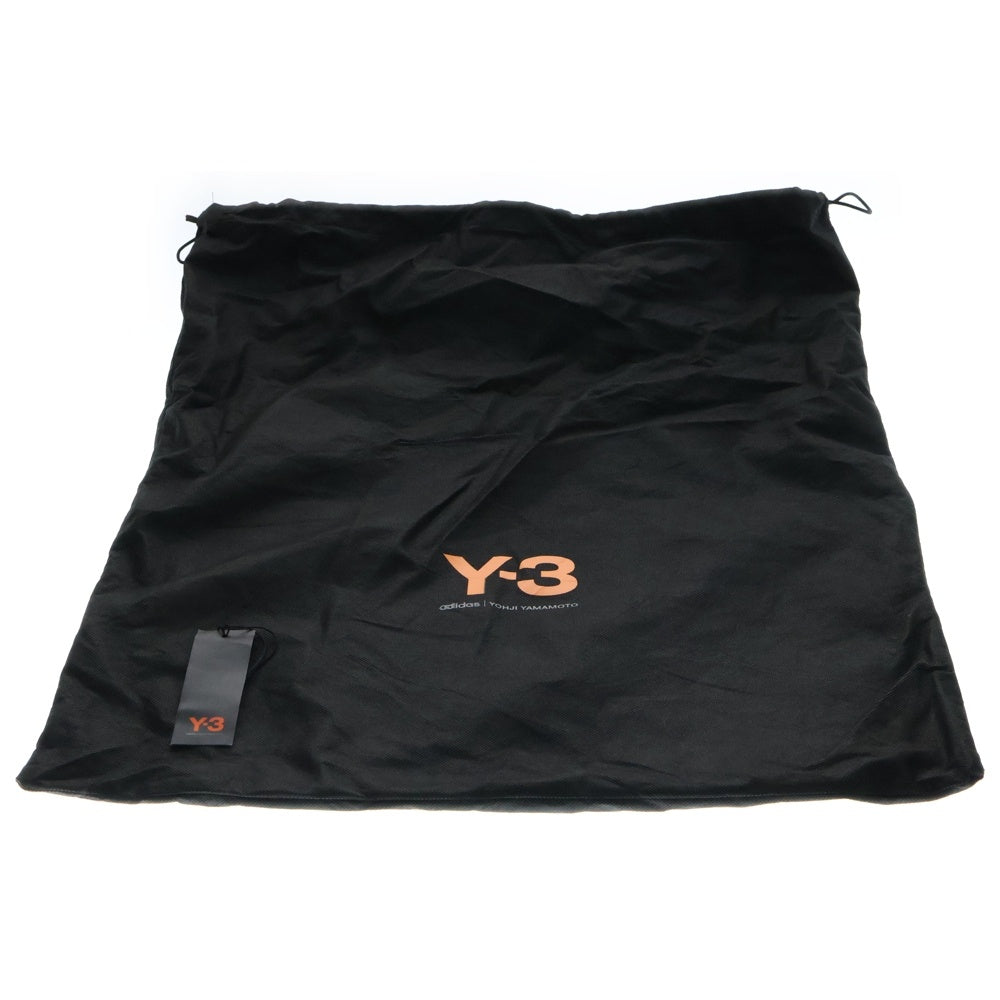 Y-3(ワイスリー) 19AW SUIT CARRIER ロゴプリント ナイロン スーツキャリアー ショルダーストラップ付き ガーメント ブラック FH9256
