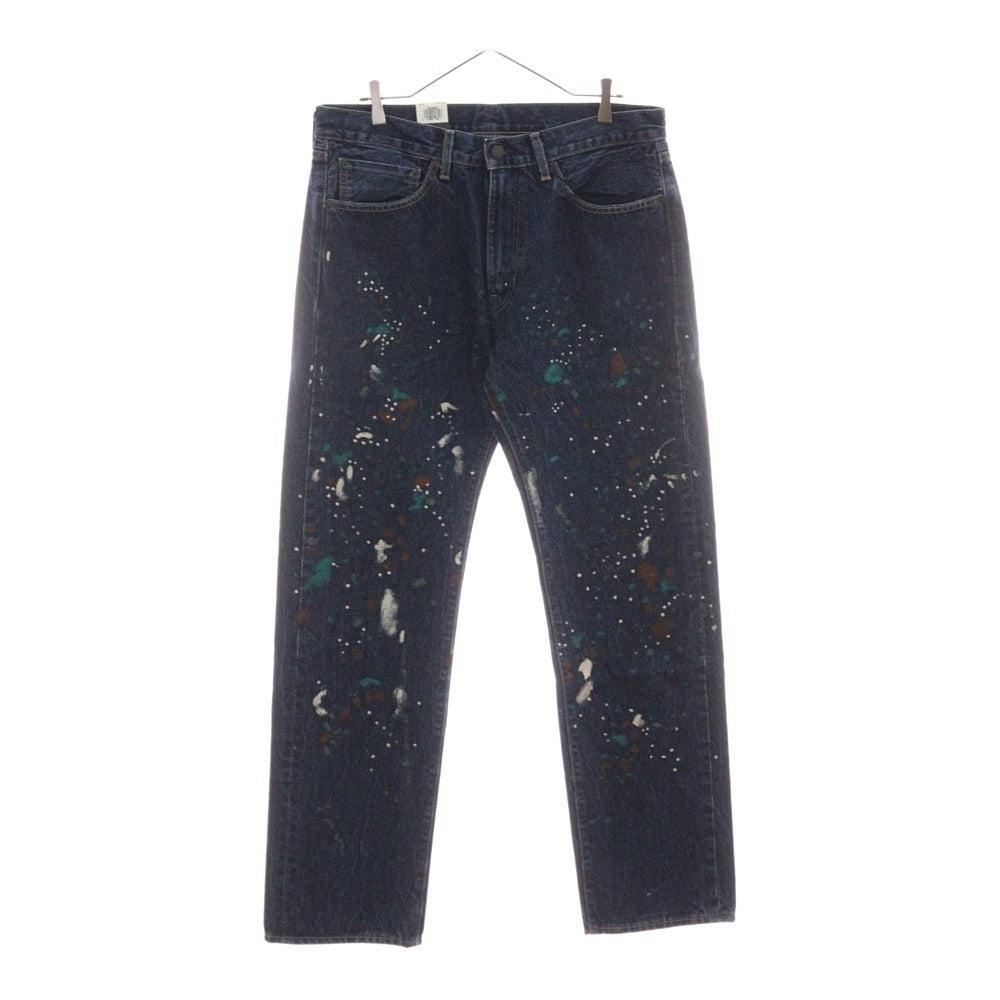 Levi's(リーバイス) ×END. 505 REGULAR SELVEDGE JEAN INDIGO PAINT SPLATTER エンド レギュラー セルビッチ ジーンズ ペイント加工 デニムパンツ  PC9-A0079-0000