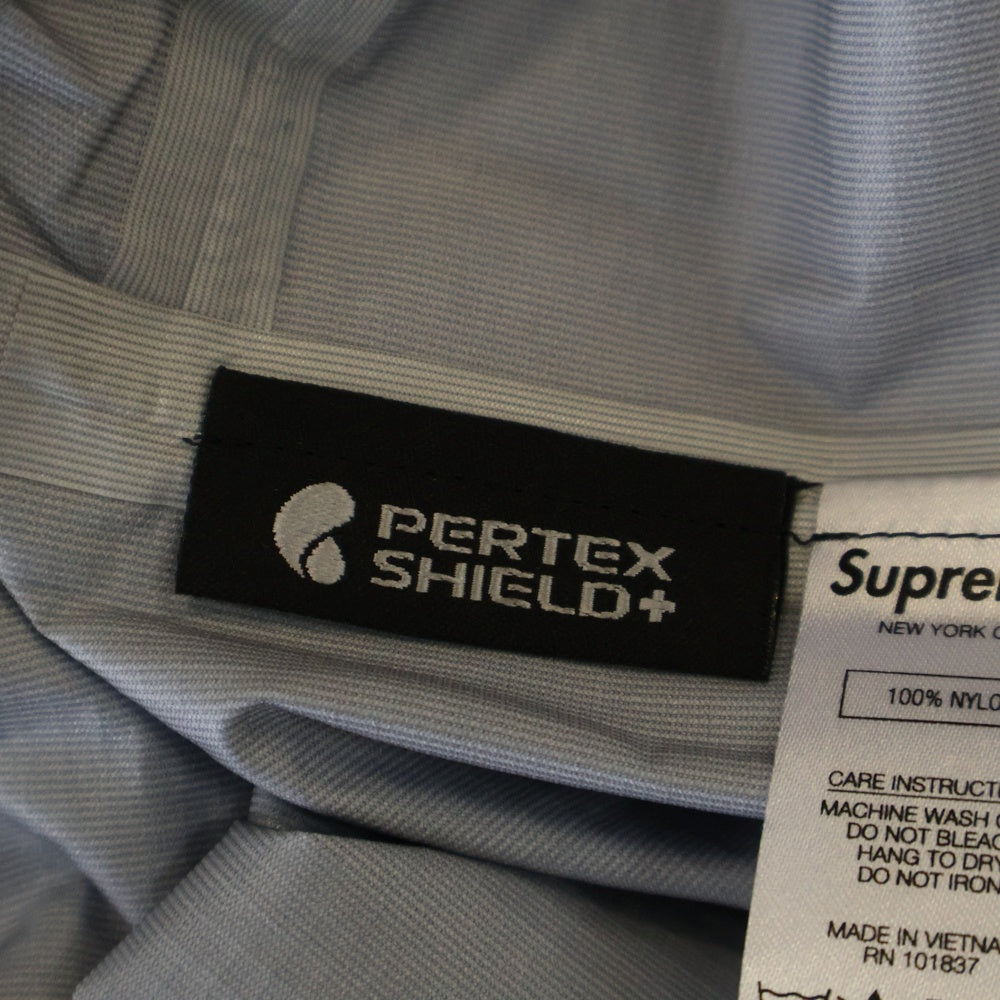SUPREME(シュプリーム) 18SS Taped Seam Jacket バックロゴ テープドシーム ナイロン マウンテンパーカー ジャケット ブルー