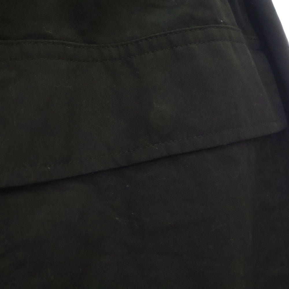 LAD MUSICIAN(ラッドミュージシャン) 24SS WEATHER OVER PANTS コットン ウェザークロス オーバー パンツ ブラック 2124-511