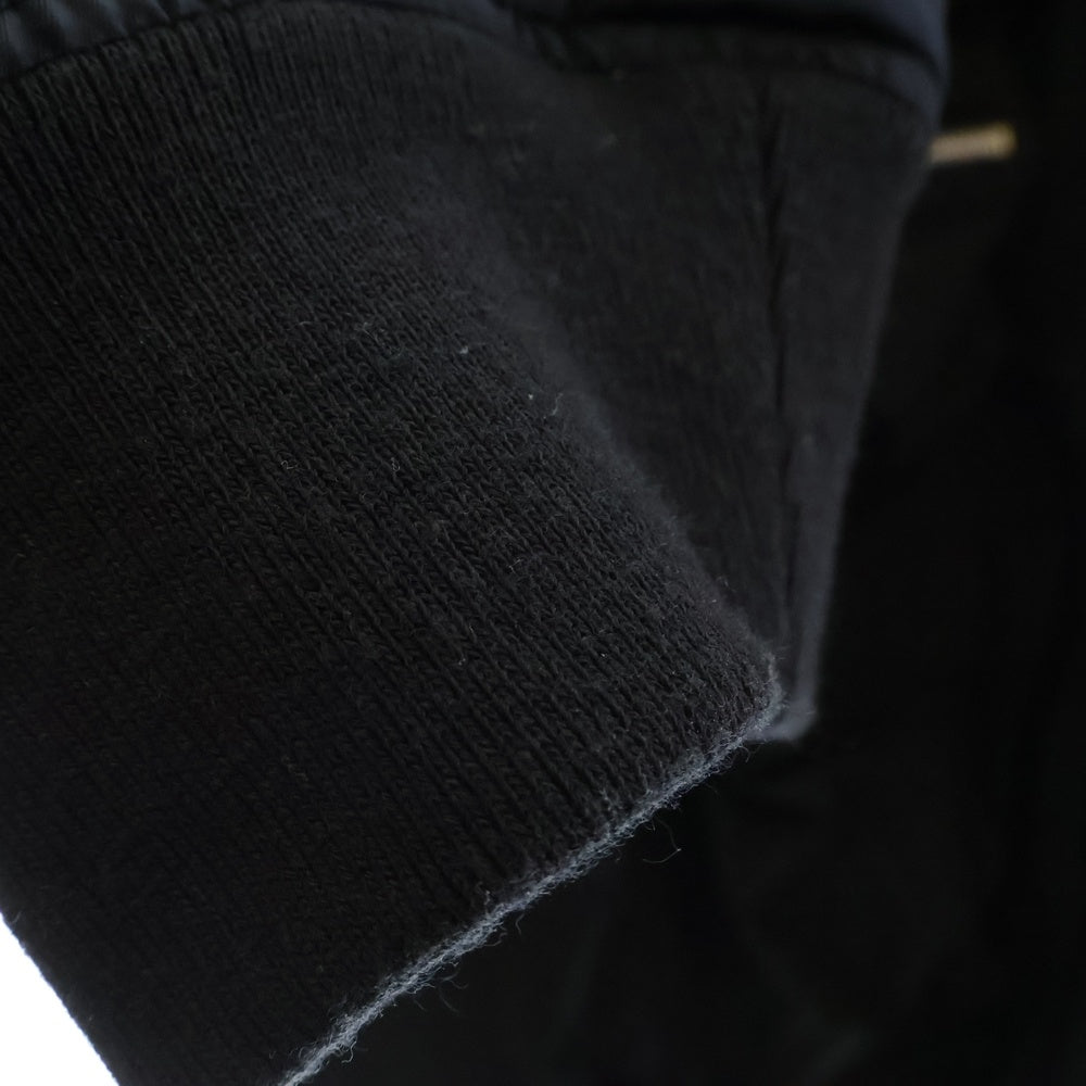 DISCOVERED(ディスカバード) 24SS MULTI POCKET OVERSIZED JACKET MA-1 BLOUSON マルチポケット ナイロン オーバーサイズ ジャケット ブルゾン ブラック DC-SS24-BL-03