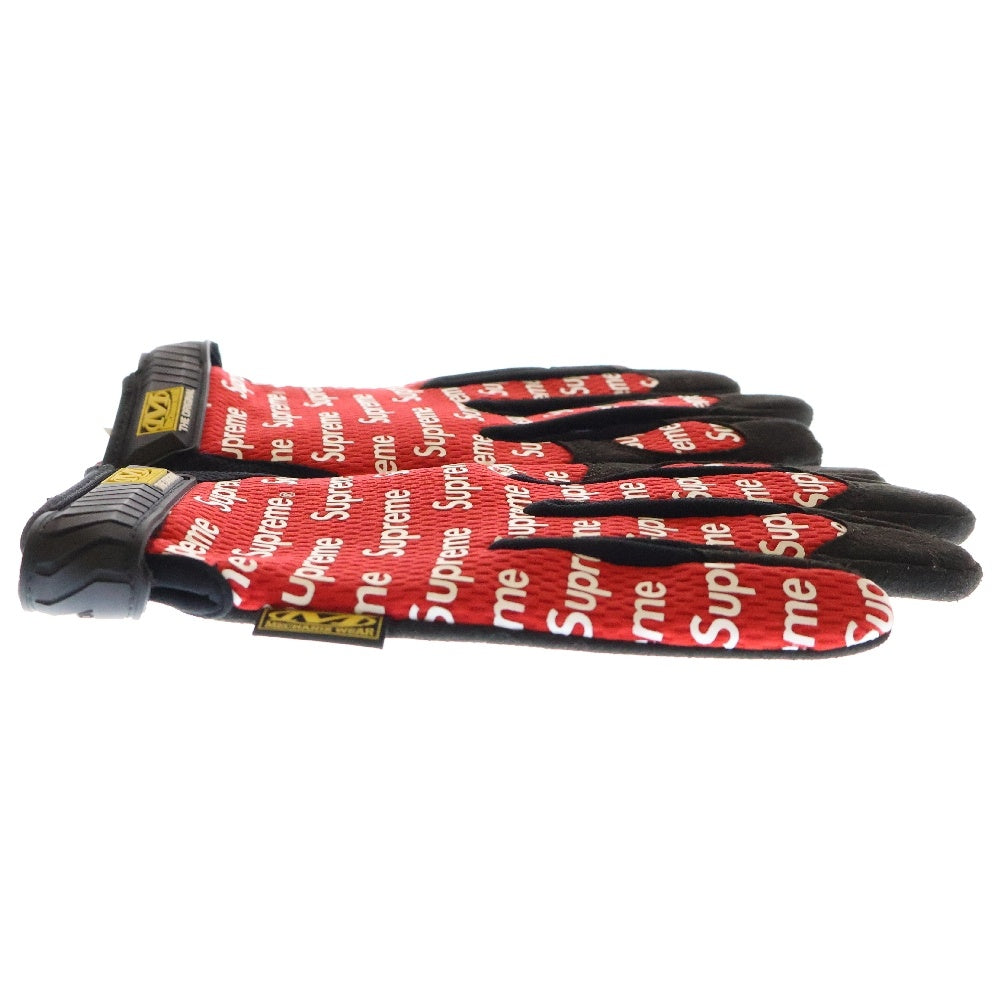 SUPREME(シュプリーム) 17SS ×Mechanix Wear Original Work Gloves Yellow メカニックスウェア オリジナル ワーク グローブ 手袋 レッド