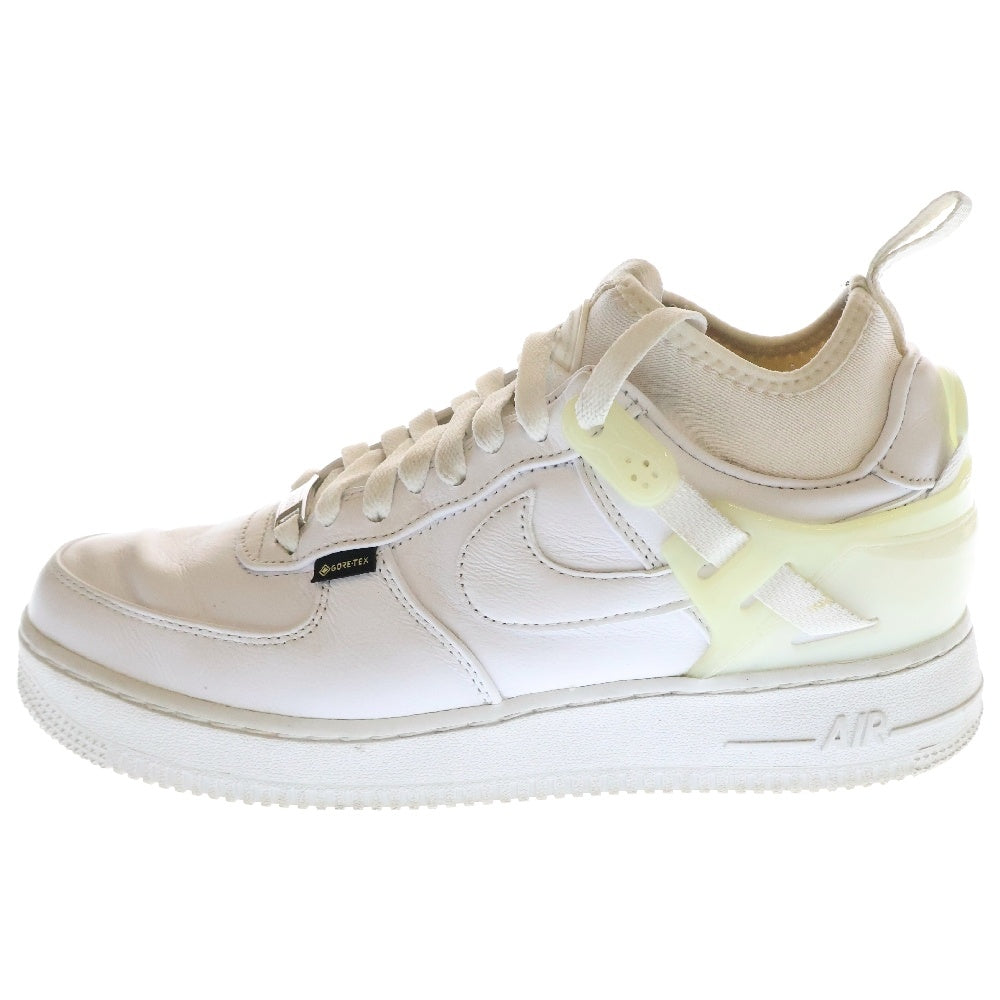 NIKE(ナイキ) ×UNDERCOVER AIR FORCE 1 LOW SP UC WHITE GORE-TEX アンダーカバー エアフォース1 ゴアテックス ローカットスニーカー ホワイト US8/26cm DQ7558-101