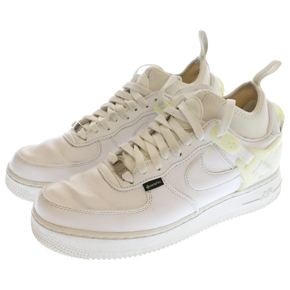 NIKE(ナイキ) ×UNDERCOVER AIR FORCE 1 LOW SP UC WHITE GORE-TEX アンダーカバー エアフォース1 ゴアテックス ローカットスニーカー ホワイト US8/26cm DQ7558-101