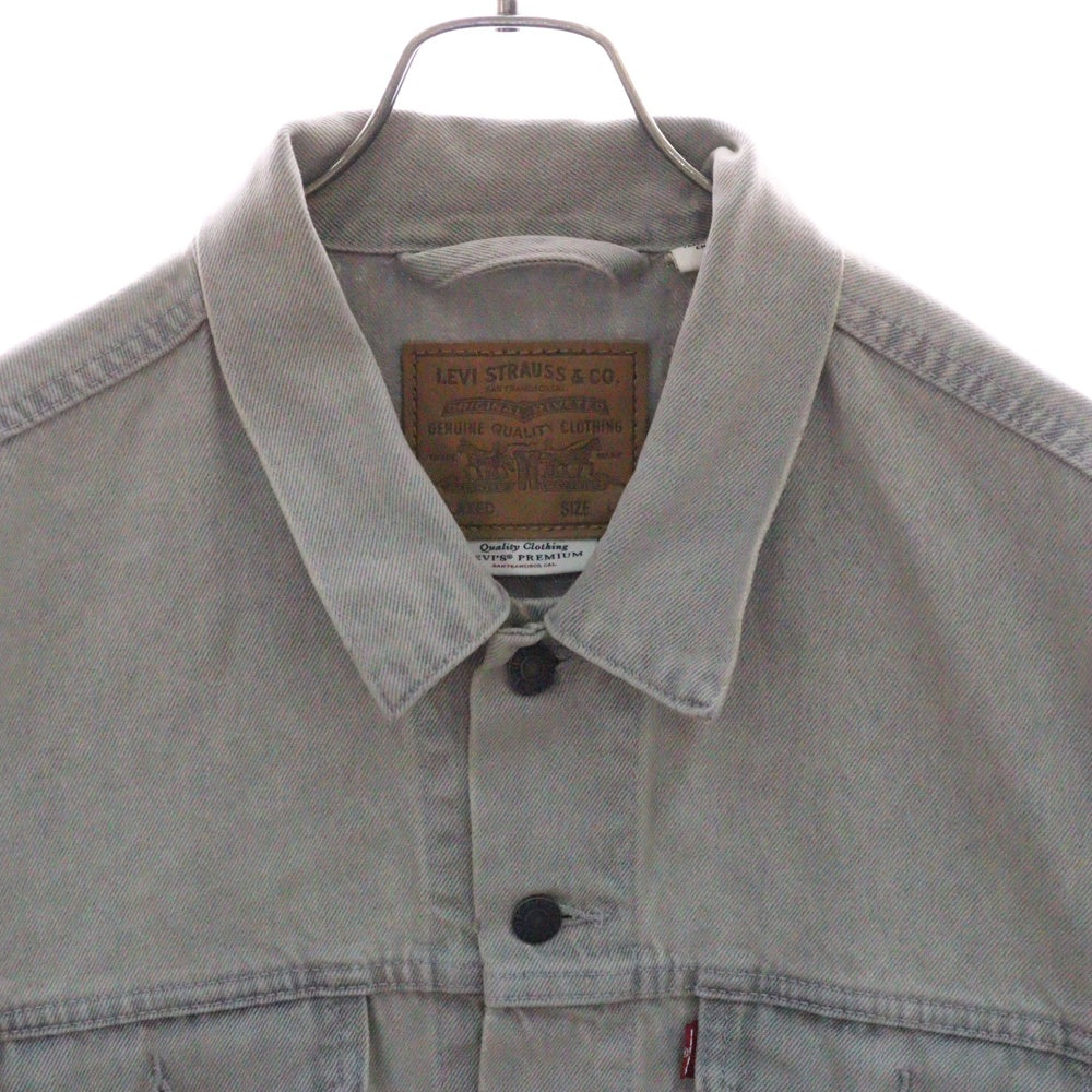 Levi's(リーバイス) リラックスフィット デニム トラッカージャケット グレー A5782-0012