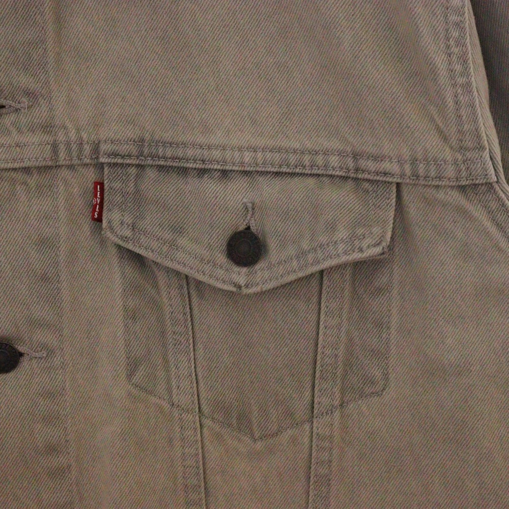 Levi's(リーバイス) リラックスフィット デニム トラッカージャケット グレー A5782-0012