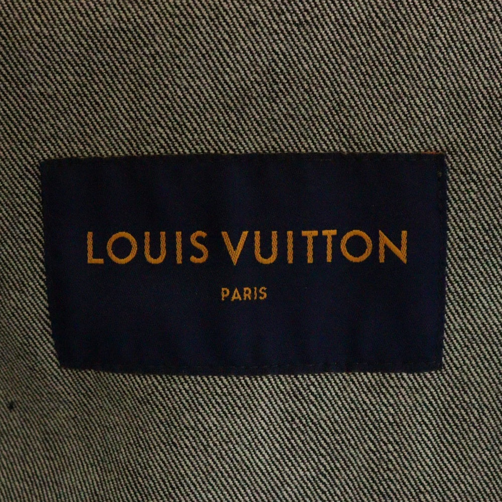 LOUIS VUITTON(ルイヴィトン) 22SS Monogram Denim Jacket モノグラム デニム ジャケット ブラック RM221Q E53 HLA55W