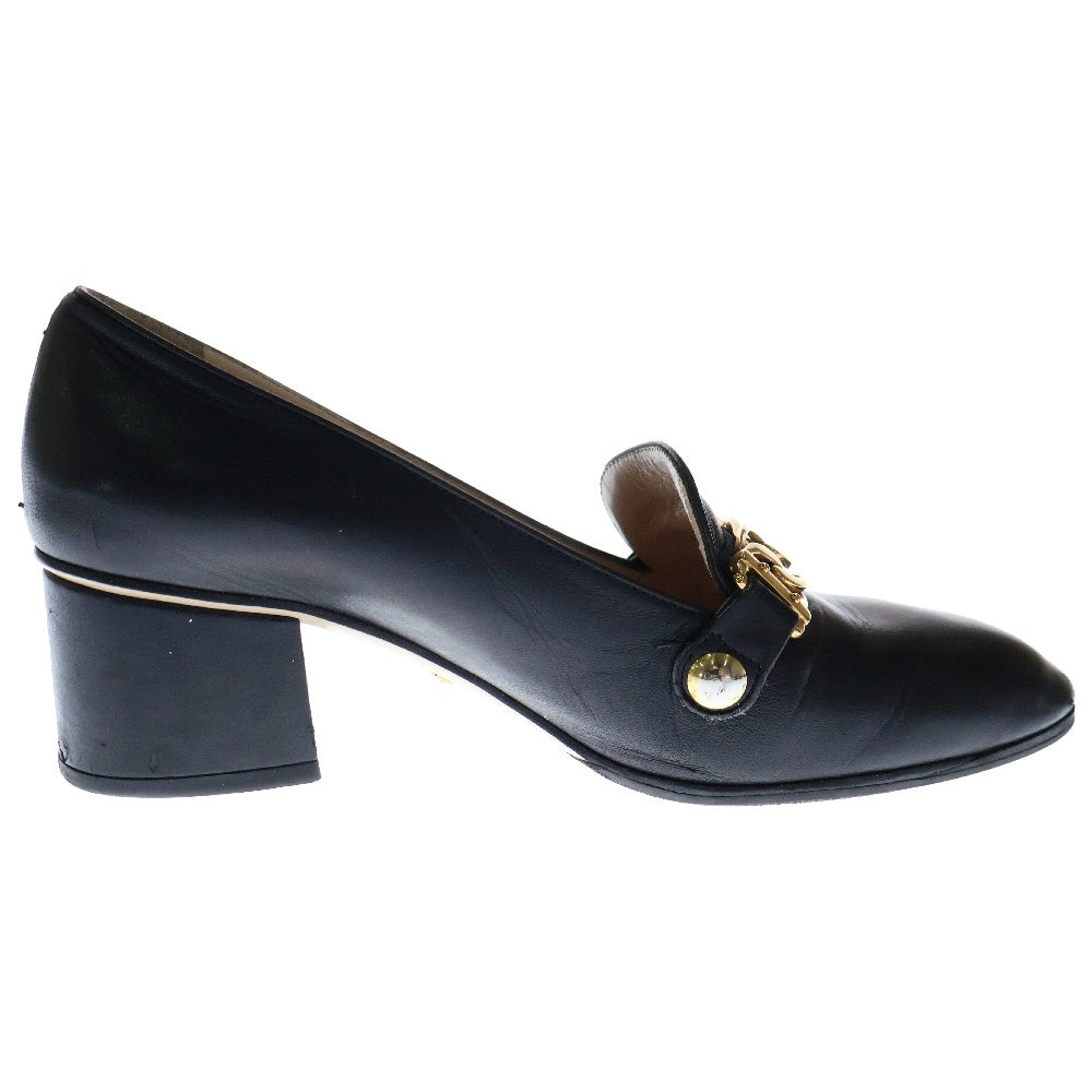 GUCCI(グッチ) シルヴィ ミッドヒール ヒールパンプス ブラック レディース 537539