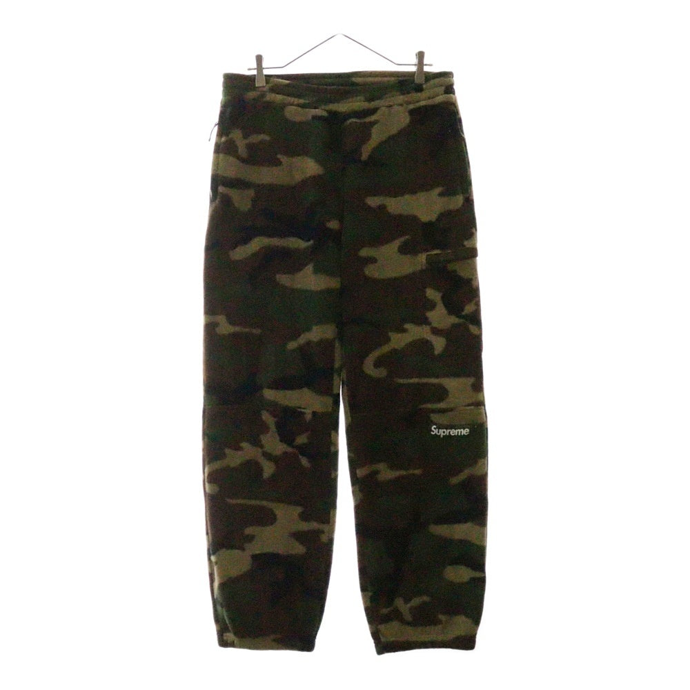 SUPREME(シュプリーム) 22AW Polartec Pant Camo ポーラーテック フリース カモフラ パンツ ブラウン/カーキ