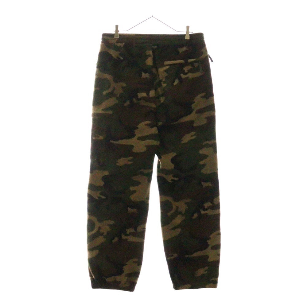 SUPREME(シュプリーム) 22AW Polartec Pant Camo ポーラーテック フリース カモフラ パンツ ブラウン/カーキ