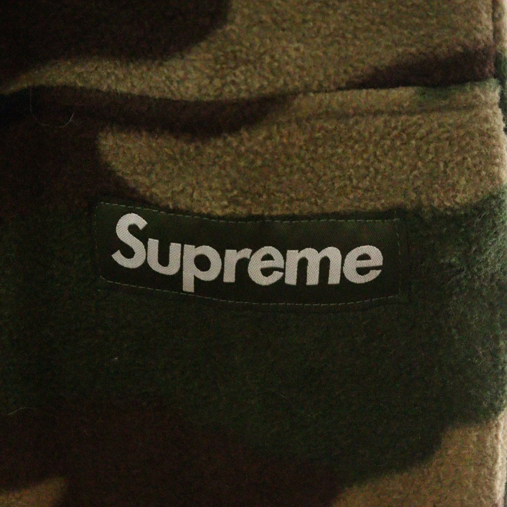 SUPREME(シュプリーム) 22AW Polartec Pant Camo ポーラーテック フリース カモフラ パンツ ブラウン/カーキ