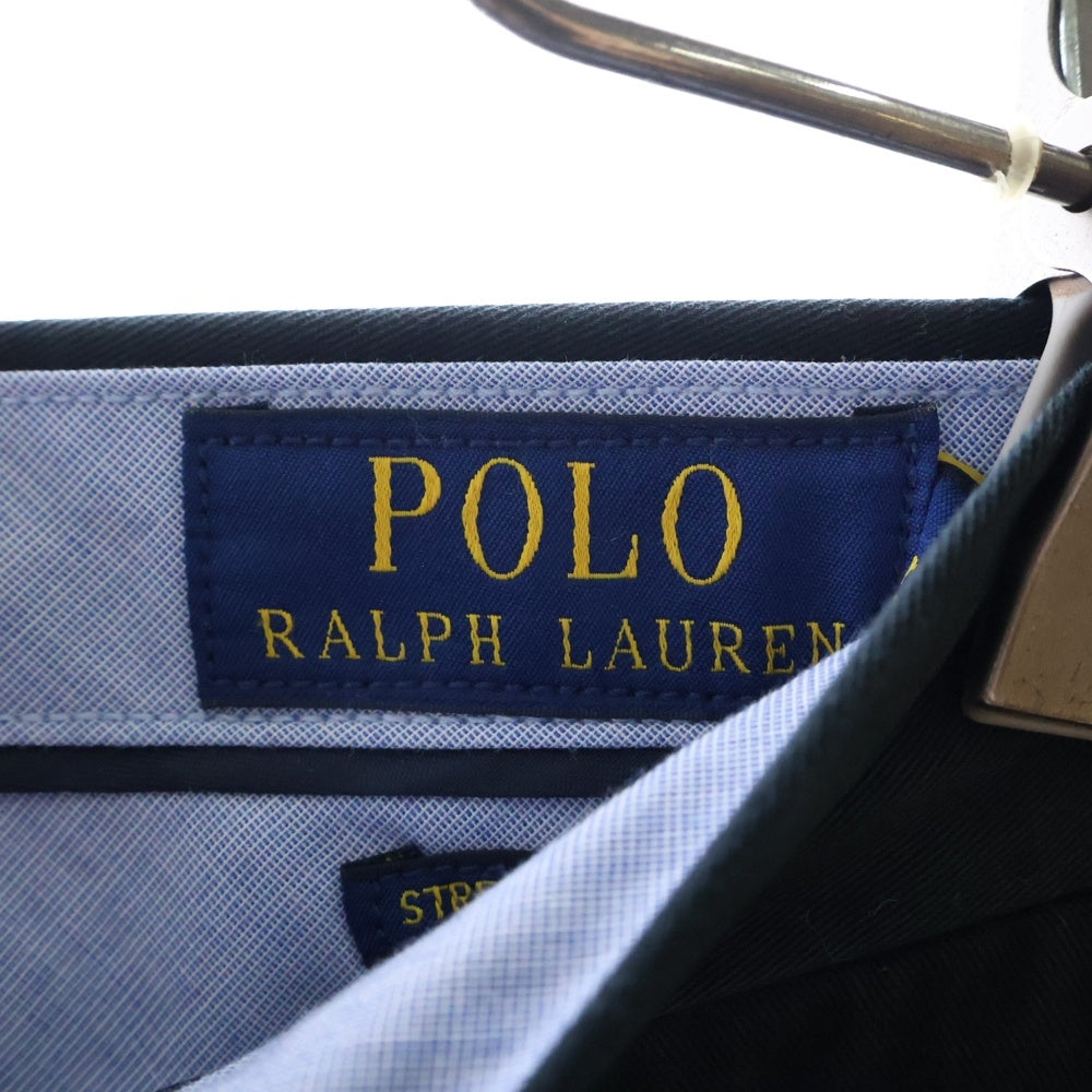 POLO RALPH LAUREN(ポロラルフローレン) STRETCH SLIM FIT ストレッチ スリム フィット スキニーパンツ チノパンツ ブラック 0200011695