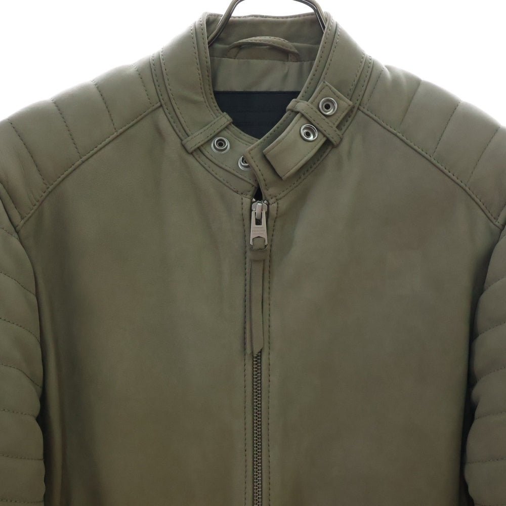 ALLSAINTS(オールセインツ) ETON JACKET イートンジャケット バイカージャケット ツイード ベージュ ML017S
