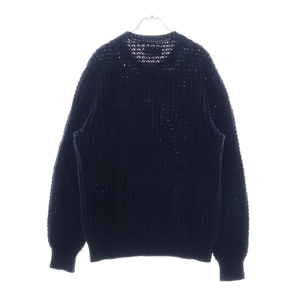 ALLSAINTS(オールセインツ) クルーネックニットセーター コットン ネイビー MK017M S-141
