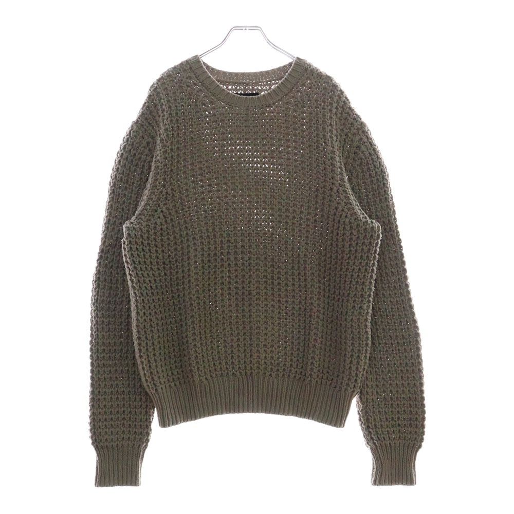 ALLSAINTS(オールセインツ) クルーネックニットセーター コットン ブラウン MK017M AS171073R