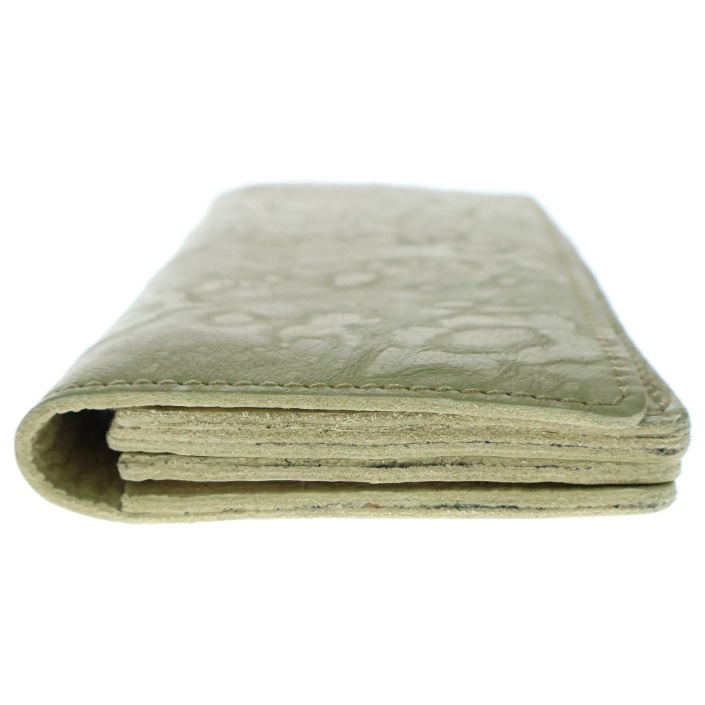 Yohji Yamamoto POUR HOMME(ヨウジヤマモト プールオム) 00AW フック付き レザー ロングウォレット 二つ折り財布 ホワイト