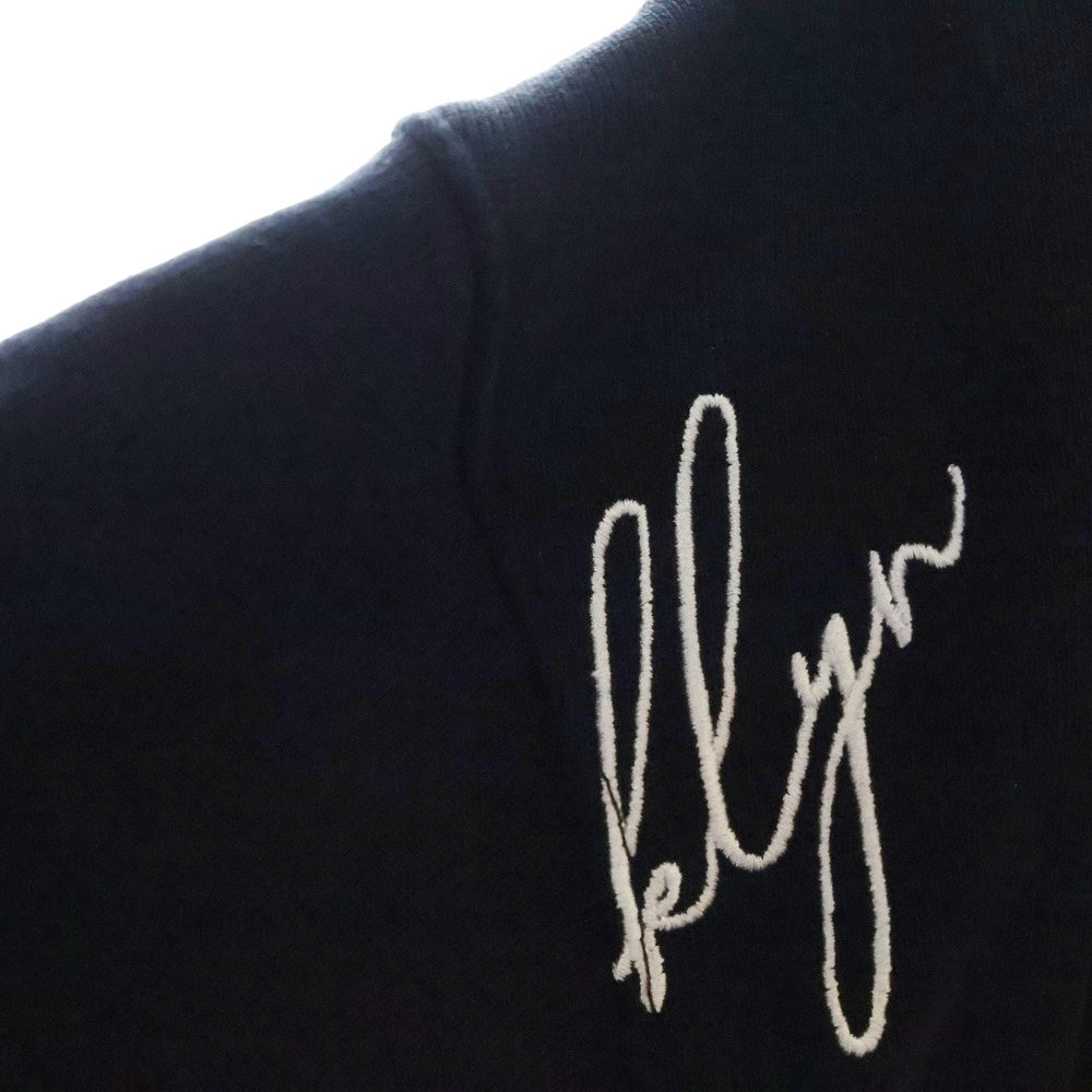KITH(キス) 21AW City Script Hoodie シティ スクリプト フーディー スウェット プルオーバー パーカー ブラックKHM030347