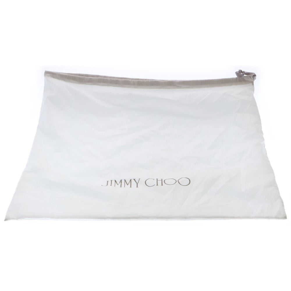 JIMMY CHOO(ジミーチュウ) PIMLICO ピムリコ スターパンチング レザー トートバッグ シルバー /ブラック