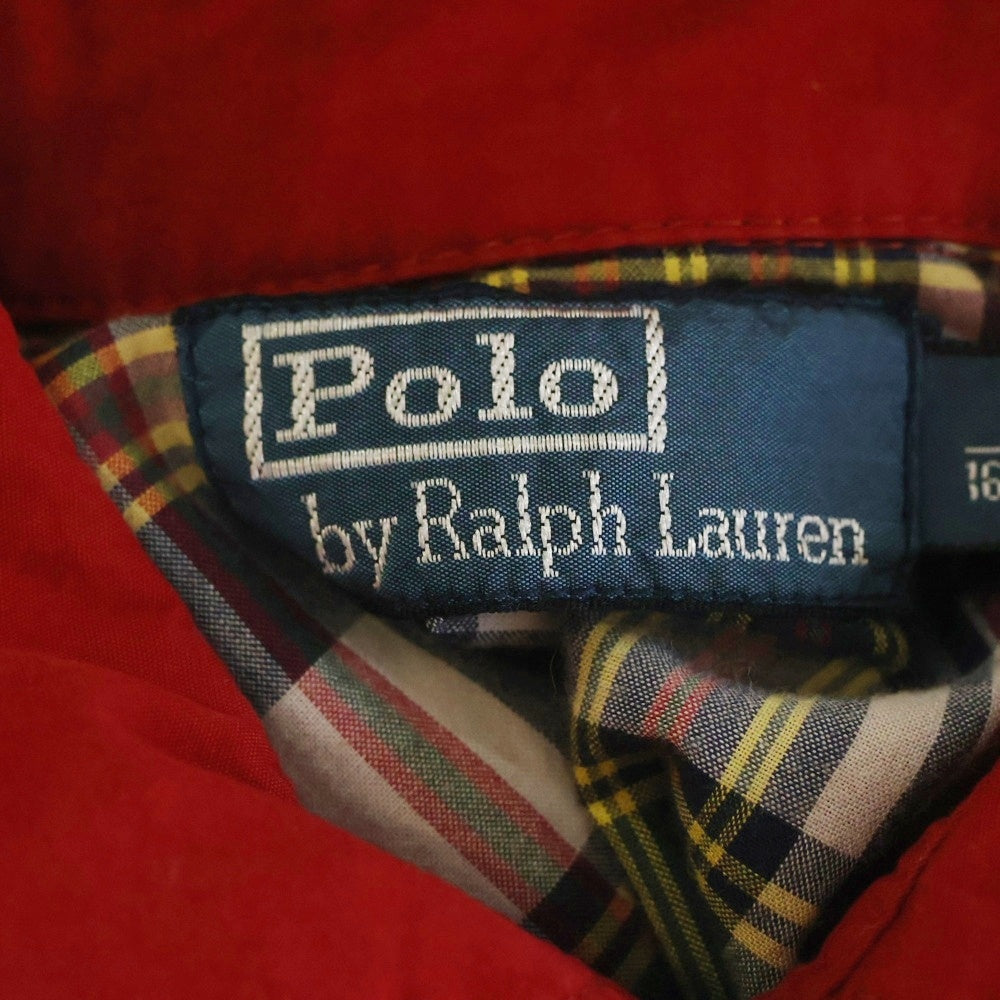 POLO RALPH LAUREN(ポロラルフローレン) Swing Top ロゴ刺繍 スイングトップ ジップアップジャケット レッド 7289019LLWB