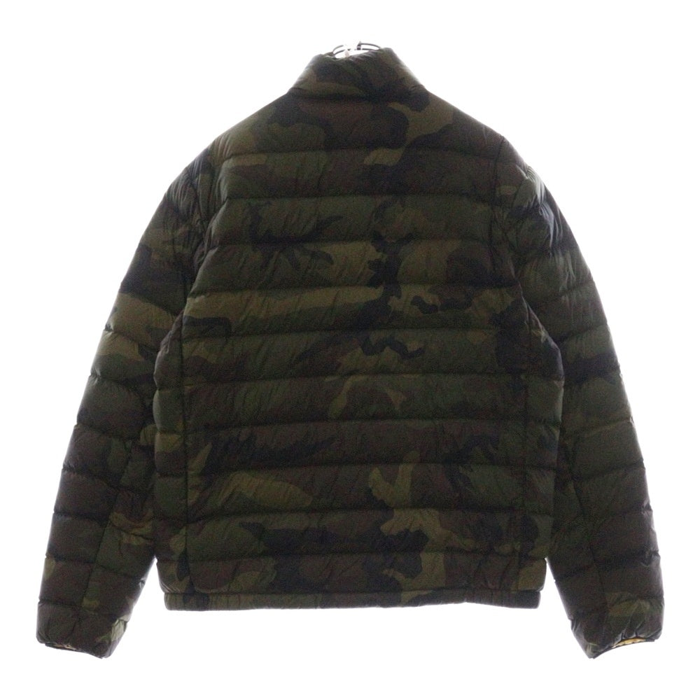 POLO RALPH LAUREN(ポロラルフローレン) Camo Lightweight Down Jacket カモフラ ライトウェイト ナイロン ダウンジャケット カーキ 710717000001