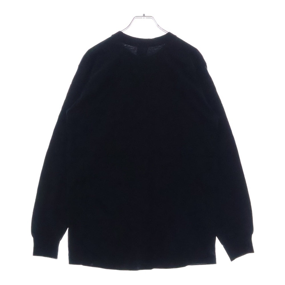 SUPREME(シュプリーム) 21AW ×THRASHER Multi Logo L/S Tee マルチロゴ プリント クルーネック 長袖Tシャツ カットソー ブラック