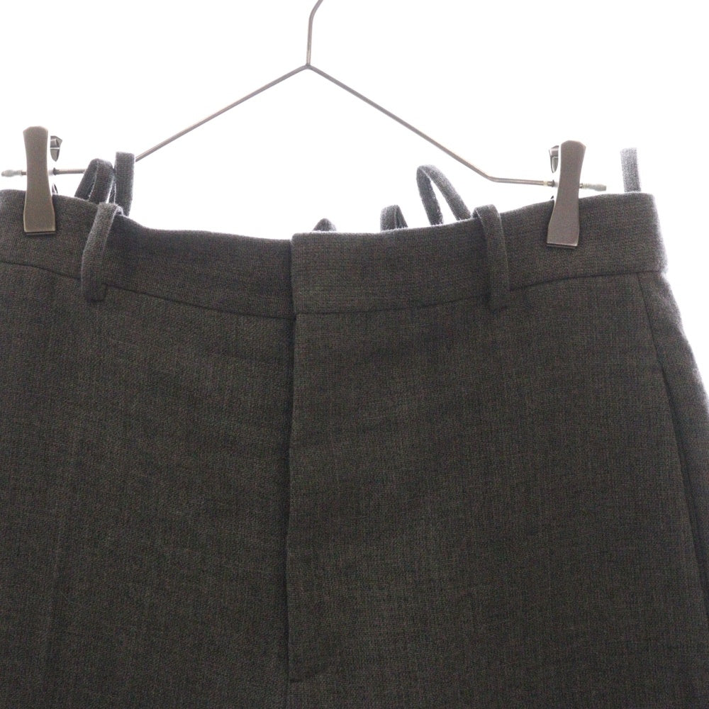 JIL SANDER(ジルサンダー) 21SS スラックス トラウザーズ ウール ロングパンツ グレー J21KA0208 J41398
