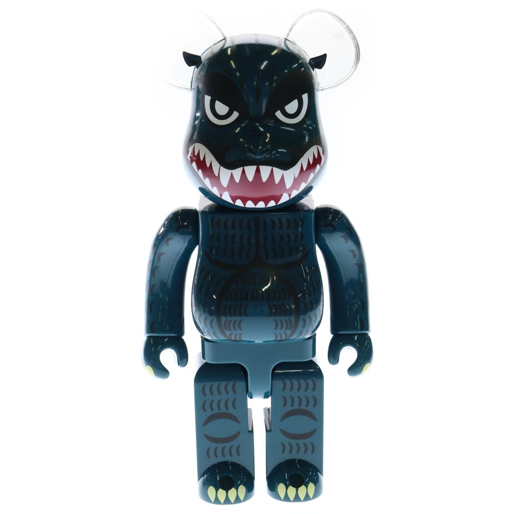 MEDICOM TOY(メディコムトイ) BE@RBRICK ×ゴジラ 60周年記念 400% ベアブリック 人形 フィギュア ネイビー